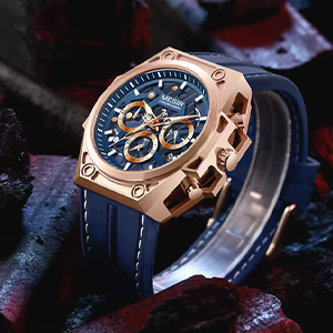 Relojes Hombre Megir 4220 Stainless Steel